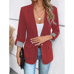 Zylofashon  Women’s Casual Blazer – Long Sleeve Work Jacket