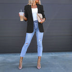 Zylofashon Women’s Casual Blazer – Elegant Office Work Jacket