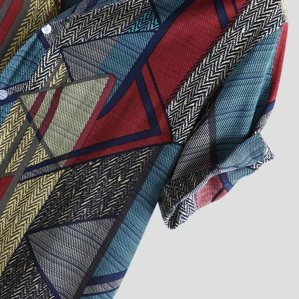 Zylofashon Men’s Hawaii Hip Hop Printed Shirt – Summer Street Style