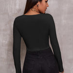 Zylofashon Women’s Harajuku Black T-Shirt – Street Style Blouse