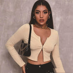 Zylofashon Women’s Harajuku Black T-Shirt – Street Style Blouse