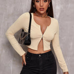 Zylofashon Women’s Harajuku Black T-Shirt – Street Style Blouse