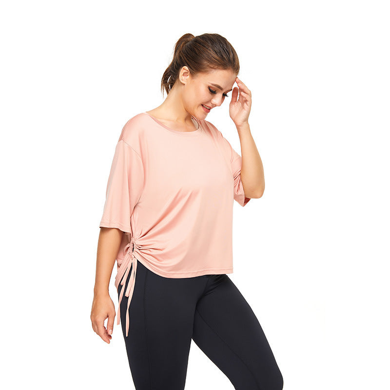 Zylofashon Women’s Quick-Dry Yoga Fitness Loose Sports T-Shirt USA