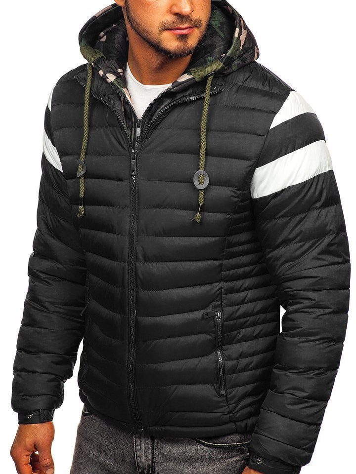 Zylofashon  Men’s Slim Short Jacket – Two-Piece Cotton Street Style