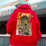 Zylofashon Men’s Printed Velvet Hoodie – Warm Winter Sport Sweatshirt