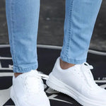 Zylofashon  Men’s Retro Washed Stretch Zipper Casual Slim Jeans