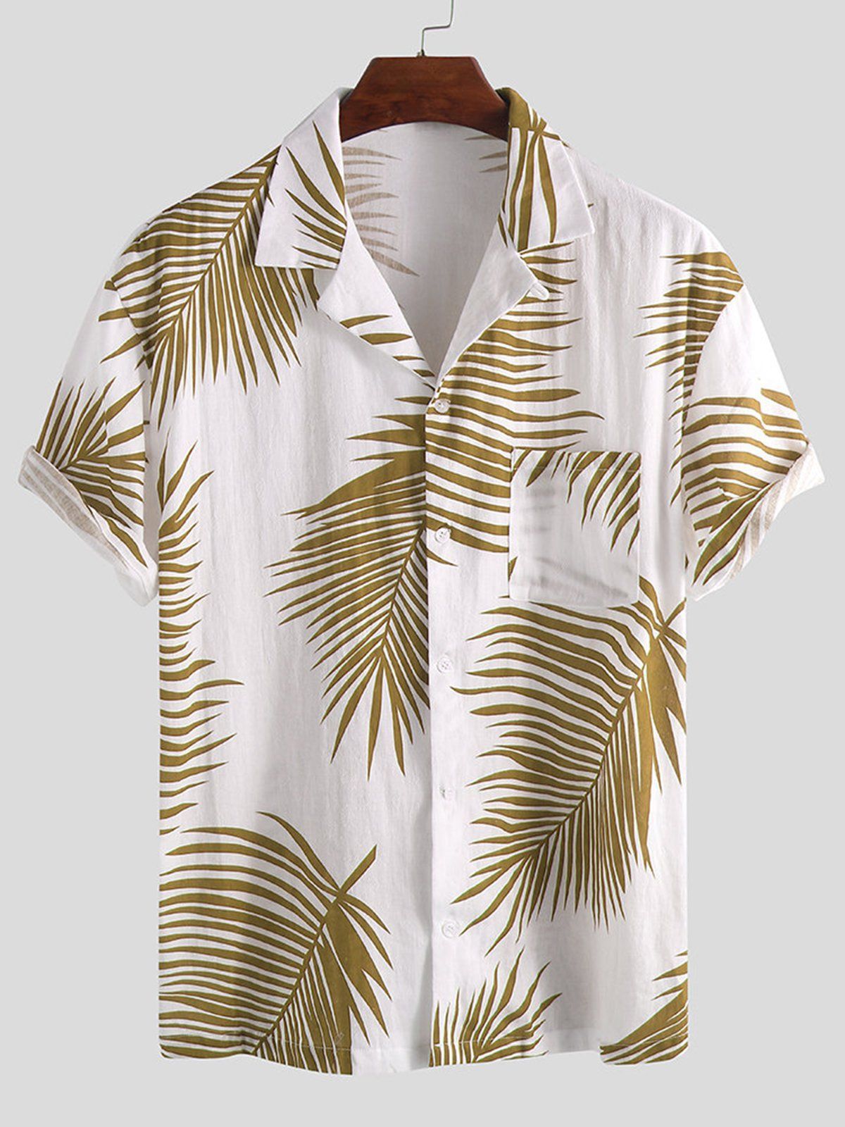 Zylofashon  Men’s Hawaiian Shirt – Summer Casual Hot Fashion Wear