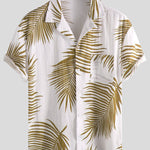 Zylofashon  Men’s Hawaiian Shirt – Summer Casual Hot Fashion Wear