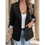 Zylofashon  Women’s Casual Blazer – Long Sleeve Work Jacket