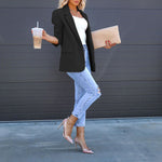 Zylofashon Women’s Casual Blazer – Elegant Office Work Jacket