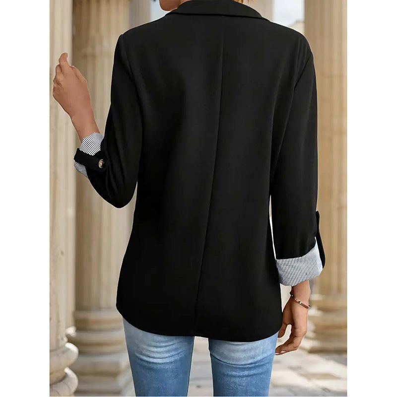 Zylofashon  Women’s Casual Blazer – Long Sleeve Work Jacket