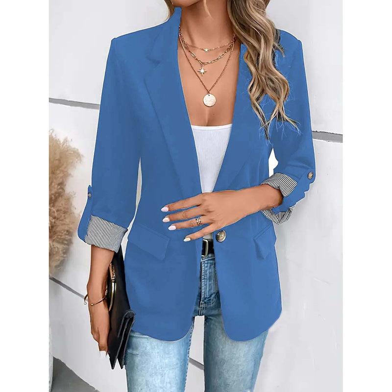 Zylofashon  Women’s Casual Blazer – Long Sleeve Work Jacket