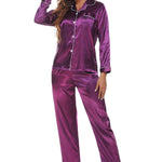 Zylofashon  Women’s Pajama Set – Soft Button Long Sleeve Sleepwear